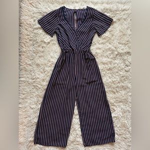 Women's Sienna Sky Striped Jumpsuit Size XS